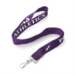 3/4" Silkscreen Custom Polyester Lanyards | https://www.bestnamebadges.com