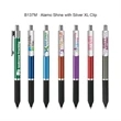 Alamo™ Shine Pen with Full Color XL Clips | https://www.bestnamebadges.com