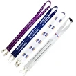 Double Open-Ended Lanyard w/ Full Color Sublimation | https://www.bestnamebadges.com