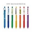 Alamo™ Vivid Pen with Full Color XL Clips | https://www.bestnamebadges.com