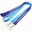 3/4" Nylon Lanyard w/ Custom Imprint | https://www.bestnamebadges.com