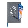 6" x 8" Zip-It Journal Notebook | https://www.bestnamebadges.com
