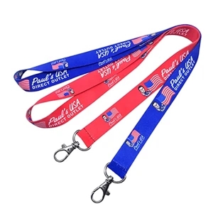 7 Day RUSH - Dye Sublimated Lanyard w/ Full Color Imprint | https://www.bestnamebadges.com