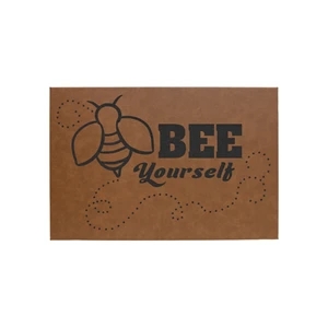 12" x 18" Leatherette Wall Decor