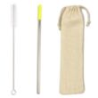 Reusable Straw w/ Cleaning Kit | https://www.bestnamebadges.com