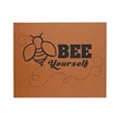 16" x 20" Leatherette Wall Decor | https://www.bestnamebadges.com