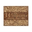 16" x 20" Leatherette Wall Decor | https://www.bestnamebadges.com