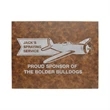 16" x 20" Leatherette Wall Decor | https://www.bestnamebadges.com
