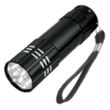 Aluminum LED Flashlight With Strap | https://www.bestnamebadges.com
