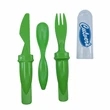 3 Piece Plastic Cutlery Set | https://www.bestnamebadges.com