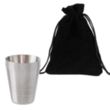 4 pack 1 oz. Stainless Steel Shot Glass Cups | https://www.bestnamebadges.com