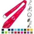 1" Silkscreen Event Polyester Lanyard ID Badge Holder | https://www.bestnamebadges.com