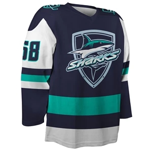 Adult Juice Single-Ply Reversible V-Neck Jersey