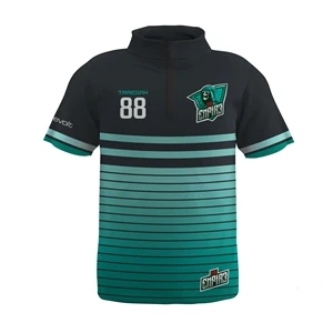 Adult Short Sleeve 1/4 Zip Pullover