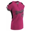 Girl'S Two-Button Short Sleeve Jersey | https://www.bestnamebadges.com