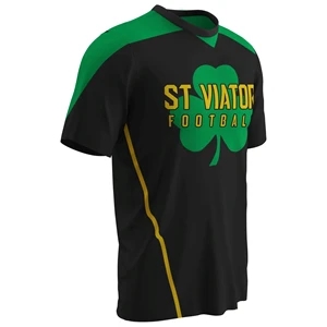 Youth Single-Ply Reversible Short-Sleeve Crew Neck T-Shirt 