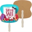 Recycled Hand Fan | https://www.bestnamebadges.com