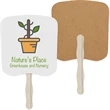 Recycled Hand Fan | https://www.bestnamebadges.com
