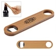 Large Wood Bottle Opener | https://www.bestnamebadges.com
