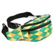 Premium Fanny Pack w/ Three Zippers (13.5" X 5" X 3.5") | https://www.bestnamebadges.com