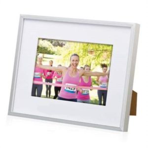 Burnell Frame - Silver | https://www.bestnamebadges.com