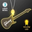 LED Acrylic Guitar Necklace | https://www.bestnamebadges.com