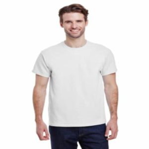 Full Color DTG Imprint on White Shirt (Up To 4" x 4")