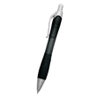 Rio Ballpoint Pen With Contoured Rubber Grip | https://www.bestnamebadges.com