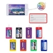 Slip In Pocket Luggage Tags | https://www.bestnamebadges.com