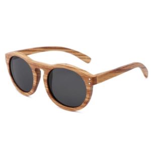 Zebra Full Wood Promotional Sunglasses