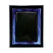 Metallic Fusion Plaque - Black/Blue | https://www.bestnamebadges.com