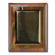Metallic Fusion Plaque - Walnut/Brown | https://www.bestnamebadges.com