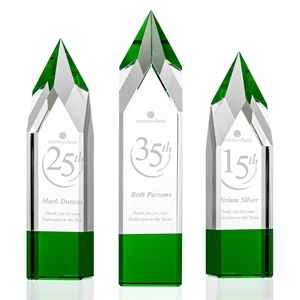 Coventry Award - Green | https://www.bestnamebadges.com