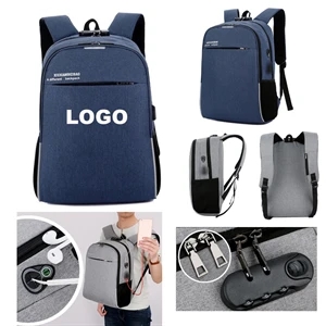 Anti-theft Backpacks With Coded Lock | https://www.bestnamebadges.com