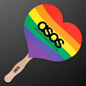 Heart Shaped Hand Fan (NON-Light Up)