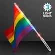Light Up Rainbow Flag | https://www.bestnamebadges.com