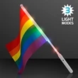 Light Up Rainbow Flag | https://www.bestnamebadges.com