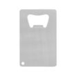 Credit Card Brushed Finish Bottle Opener | https://www.bestnamebadges.com