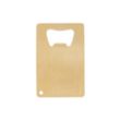 Credit Card Brushed Gold Bottle Opener | https://www.bestnamebadges.com