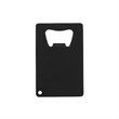 Matte Black Powder Coated Credit Card Bottle Opener | https://www.bestnamebadges.com