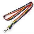 Youth Size USA Made Sublimated Lanyards Custom | https://www.bestnamebadges.com