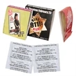 Condom Matchbook With 4 Color Process Printing | https://www.bestnamebadges.com