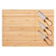 Astor Bamboo Cheese Board Knife Set | https://www.bestnamebadges.com