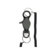 Lobster Clip With 20" Long Coil Keyring | https://www.bestnamebadges.com