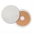 Stainless Steel Round Beverage Coaster | https://www.bestnamebadges.com
