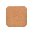 Square Cork And Fiberboard Round Beverage Coaster | https://www.bestnamebadges.com