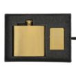 5 oz. Flask & Oil Flip Top Lighter Gift Set | https://www.bestnamebadges.com
