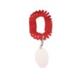 Bracelet Wrist Coil w/Tag Keyring | https://www.bestnamebadges.com