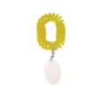 Bracelet Wrist Coil w/Tag Keyring | https://www.bestnamebadges.com