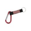 Anodized Carabiner With Tag Keyring | https://www.bestnamebadges.com